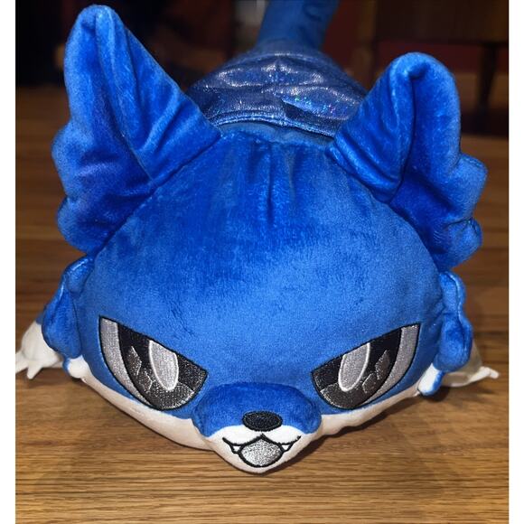 Aphmau Meemeows Plush 11" Mystery Cat Wolf Animal EIN Blue With Hoodie - Picture 1 of 8